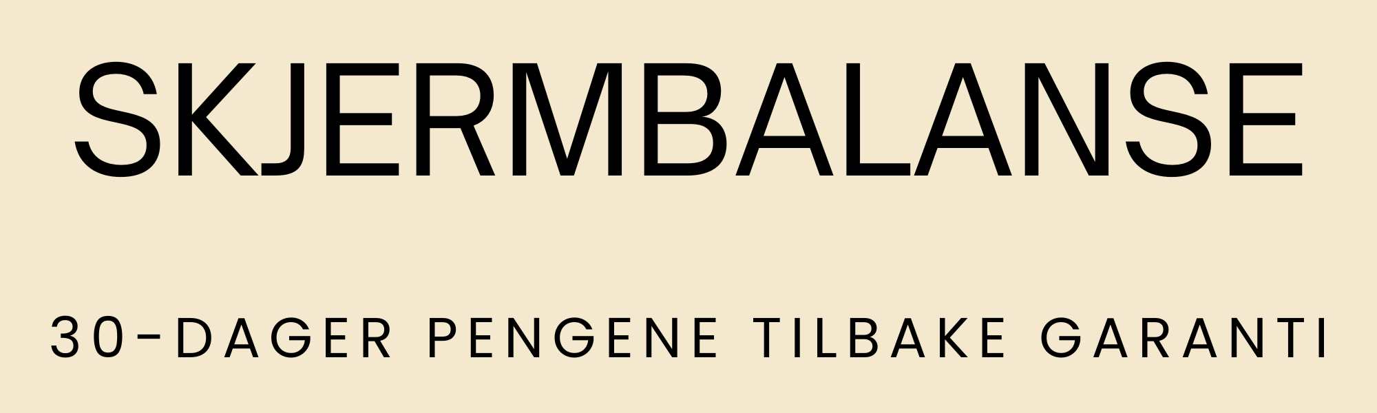 Skjermbalanse